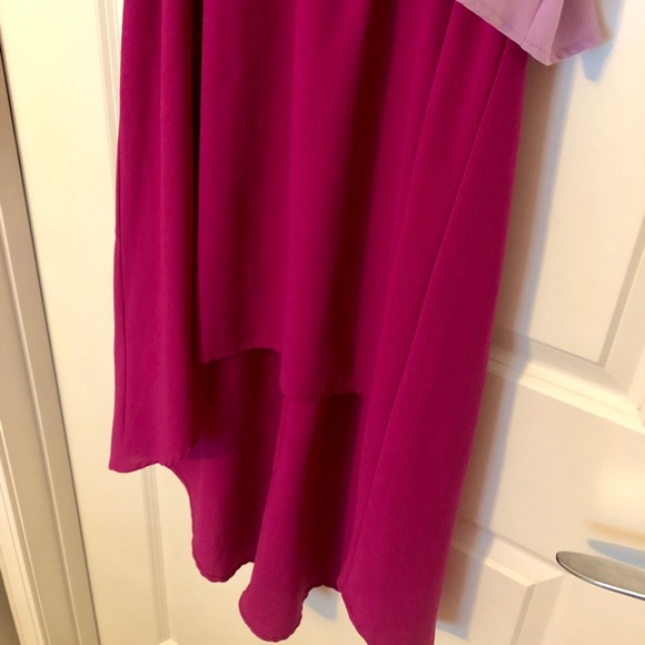 Two toned high low dress - Picture 4 of 8